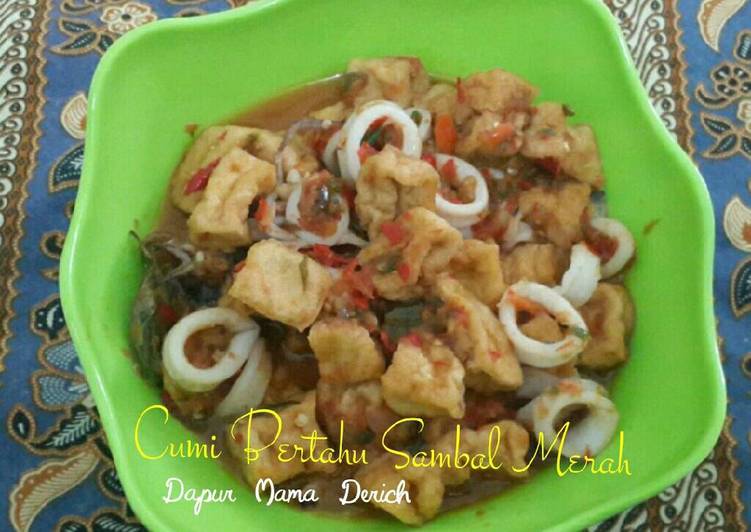 resep Cumi Bertahu Sambal Merah