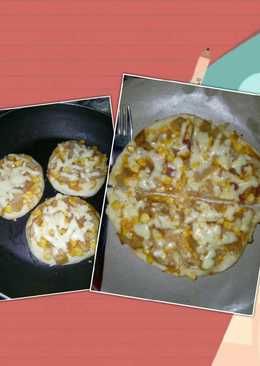 Pizza teflon + pizza mini ala ala dewe