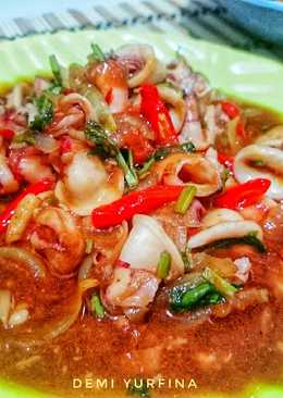 Cumi Saus Asam Manis