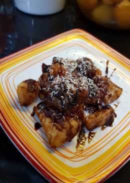 Ubi goreng coklat keju#indonesiamemasak