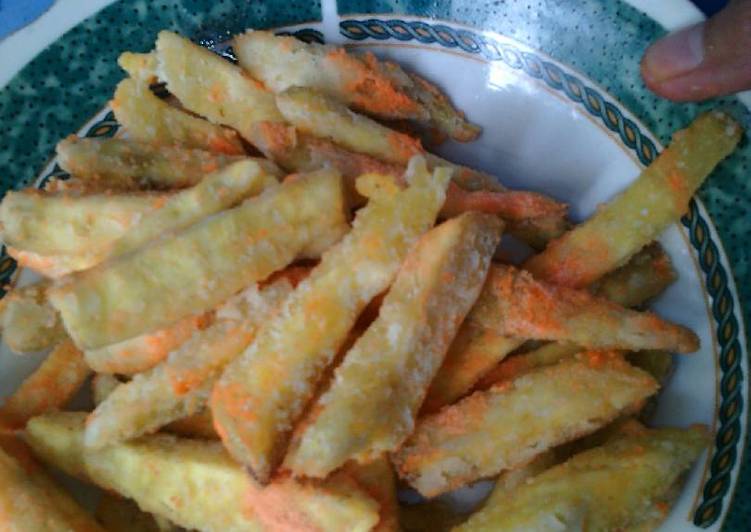 resep Tela tela ubi ja(lar crispy