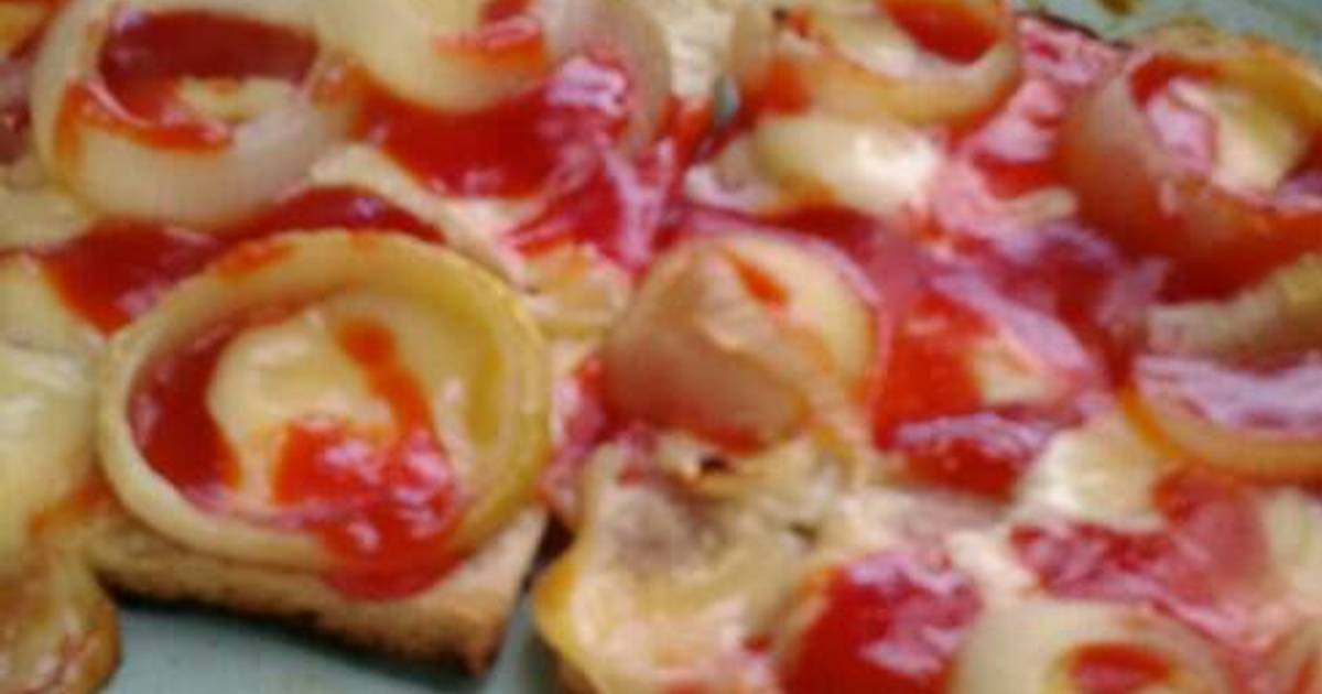 Resep Roti Tawar Pizza Praktis oleh Meiliani - Cookpad