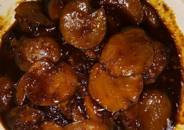 resep lengkap untuk Semur Jengkol Pedas Manis