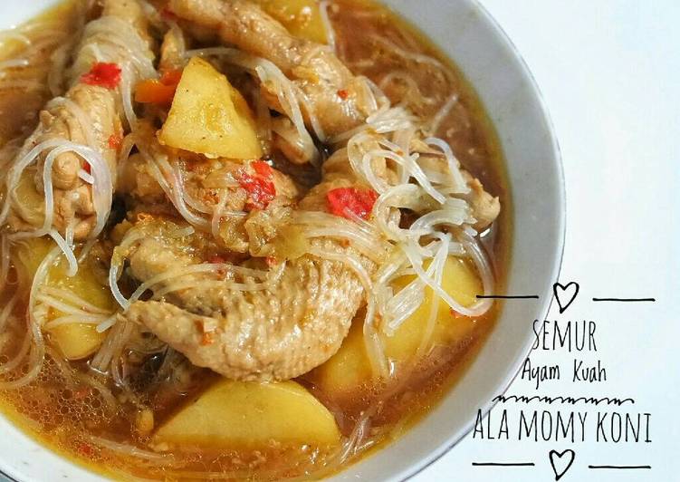 Resep Semur Ayam Kuah Oleh Koni Rosyala