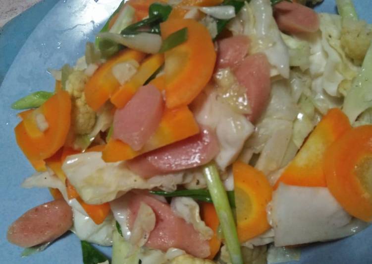  Resep Tumis Sayur Sosis oleh Evinida Cookpad