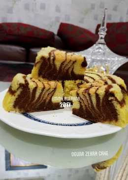 Ogura zebra cake lembut