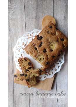 13. Raisin Banana Cake (simple & moist) #pekaninspirasi