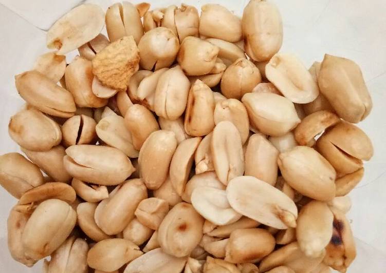 cara membuat Kacang bawang renyah