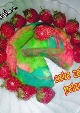 Cake Zebra Pelangi