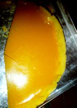 Pumpkin pie teflon dengan crust renyah