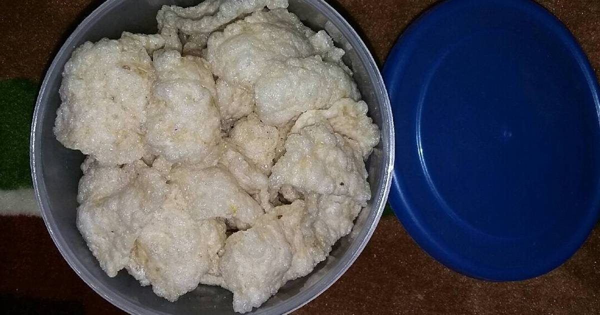  Resep  Kerupuk Nasi  Aci tepung  tapioka  oleh A S L A H 