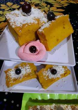 Pumpkin cake / bolu labu / cake Labu kukus