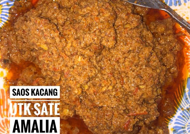 cara membuat Saos kacang utk sate