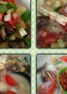 Soto betawi kuah susu
