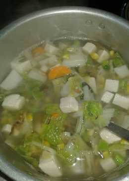 Sup sayur cepet praktis