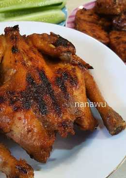 Ayam dan Tempe Bacem Bakar