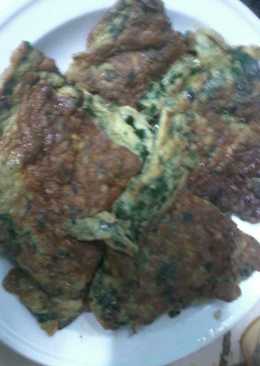 Telur Dadar Daun Katuk (busui)