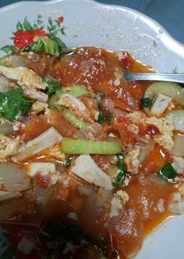 Seblak hot kuah merah