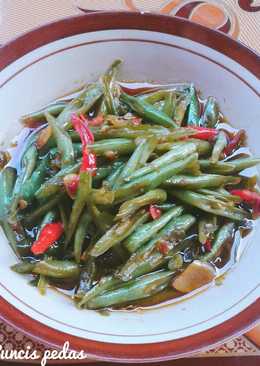 Tumis buncis spesial pedas