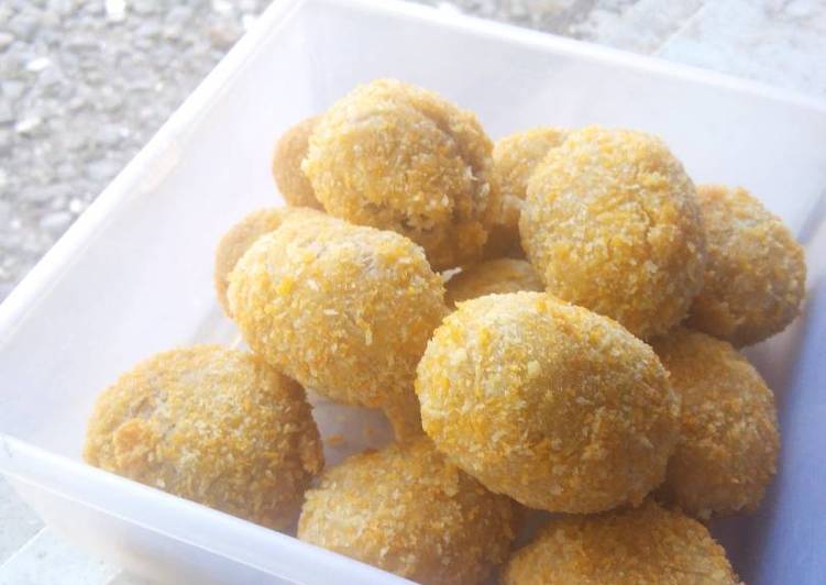 gambar untuk cara membuat Kroket Talas