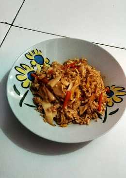 nasi goreng kimchi pedas praktis