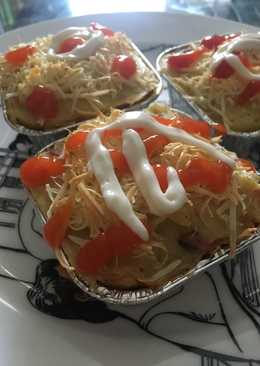 Kentang tumbuk bakar