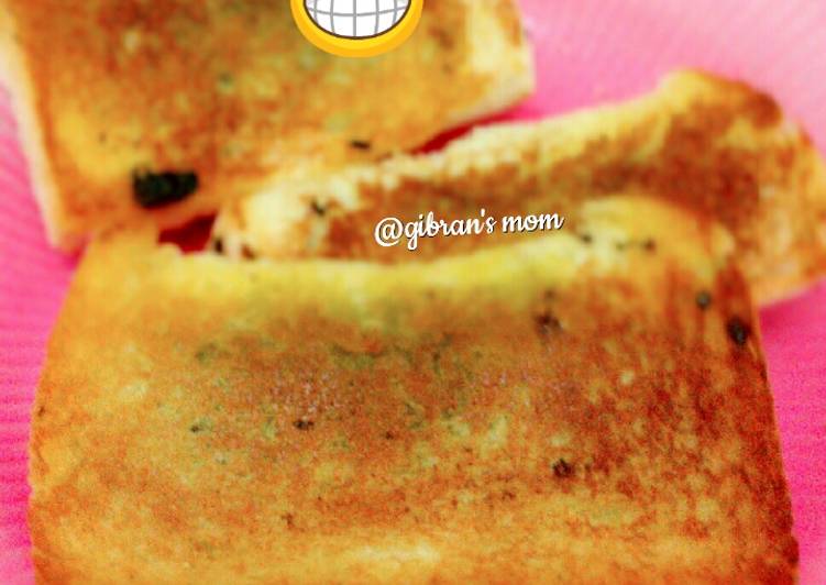 Roti bakar simpel #BikinRamadhanBerkesan