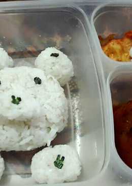 Burger sapi dan tempe selimut