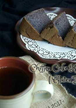 Chiffon Cake Ketan Hitam(Gluten Free)