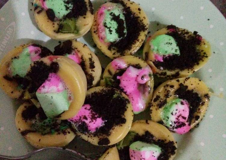 Resep Kue Cubit Green Tea Oreo Marshmallow Oleh Elmira Primananda