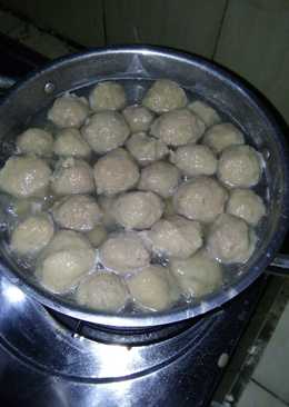 Bakso ayam kenyal