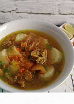 Lontong Kikil