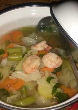 Sayur sop+udang(non msg)