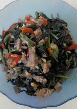 Cah kangkung with beef