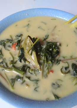 Sayur daun singkong pedas