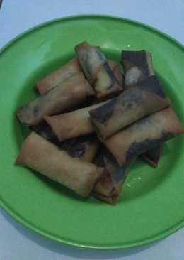 Pisang Coklat Kulit Lumpia