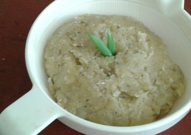 resep masakan Mashed potato mpasi 10m+