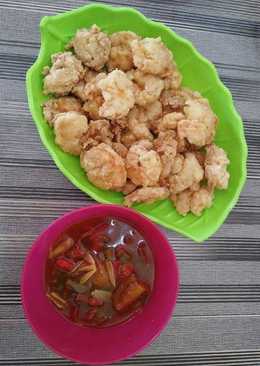 Udang Goreng Tepung Saus Padang
