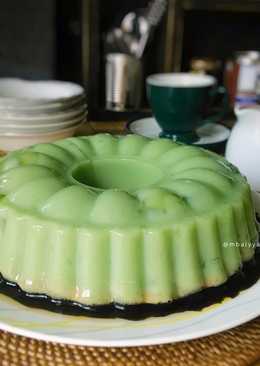 Pudding Pandan Nangka Nata De Coco