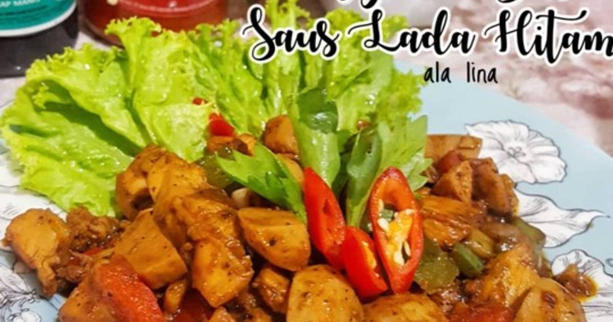 4.295 resep ayam lada hitam ala resto enak dan sederhana 