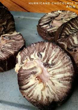 Hurricane chocolate swissroll cake #SelasaBisa