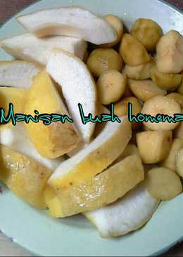 Manisan buah jambu biji & kedondong
