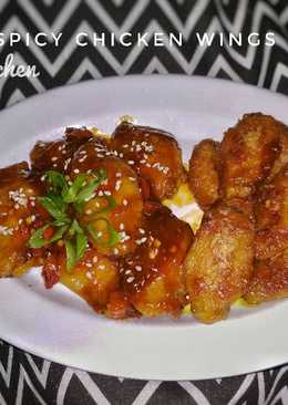 Honey Spicy Chicken Wings ala ArKitchen