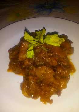 Cumi pedas saos padang