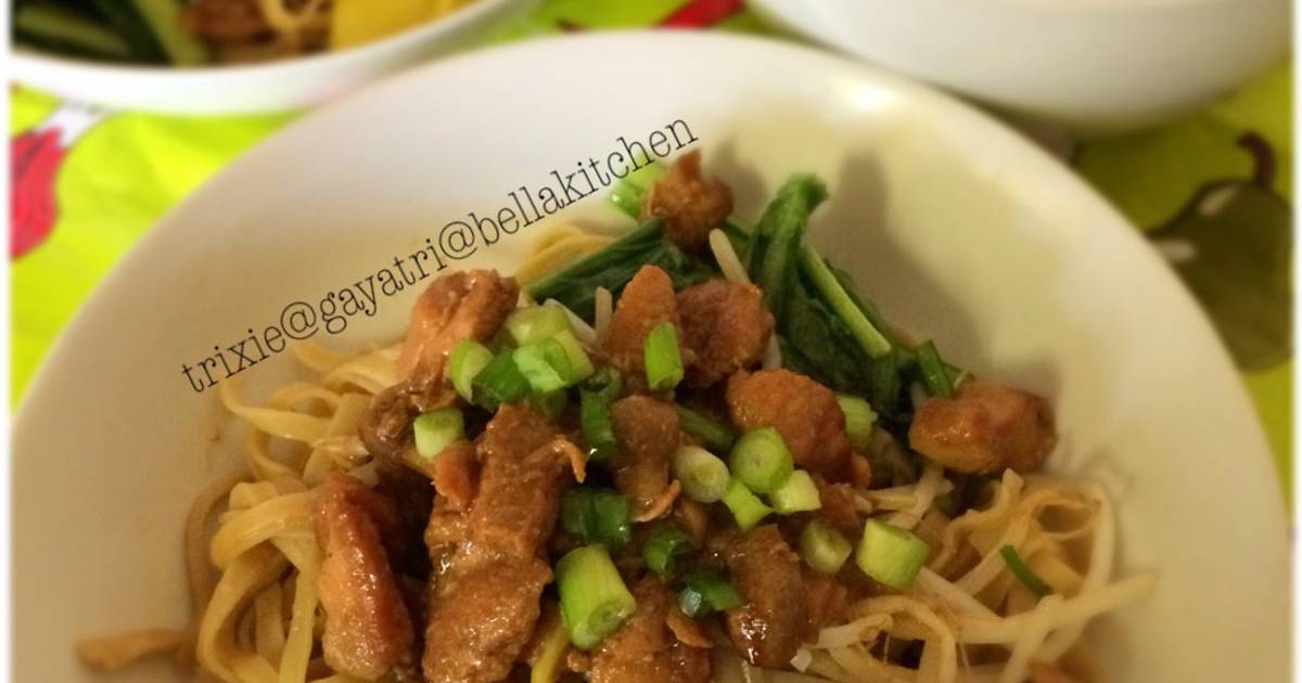47 resep mie ayam jamur rumahan yang enak dan sederhana  Cookpad