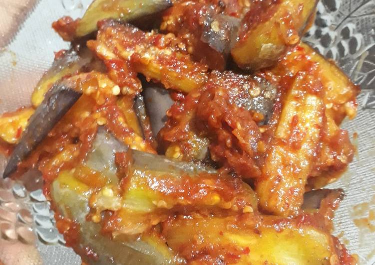 resep 5. Sambal Goreng Terong Ungu