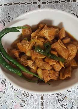 Cager tahu pete non MSG