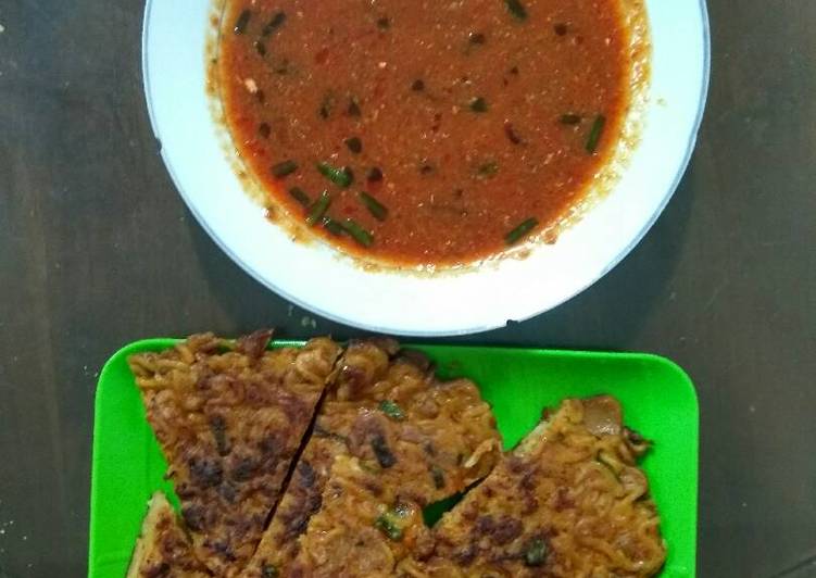 resep masakan Osis(omelet sarden ind*mie sosis)