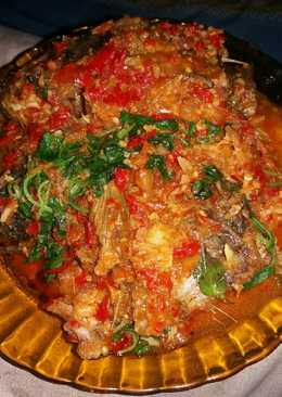 Ikan mas balado mantap