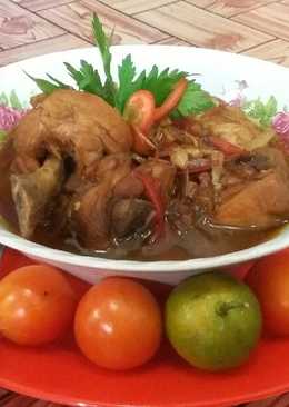 Ayam asam kecap pedas